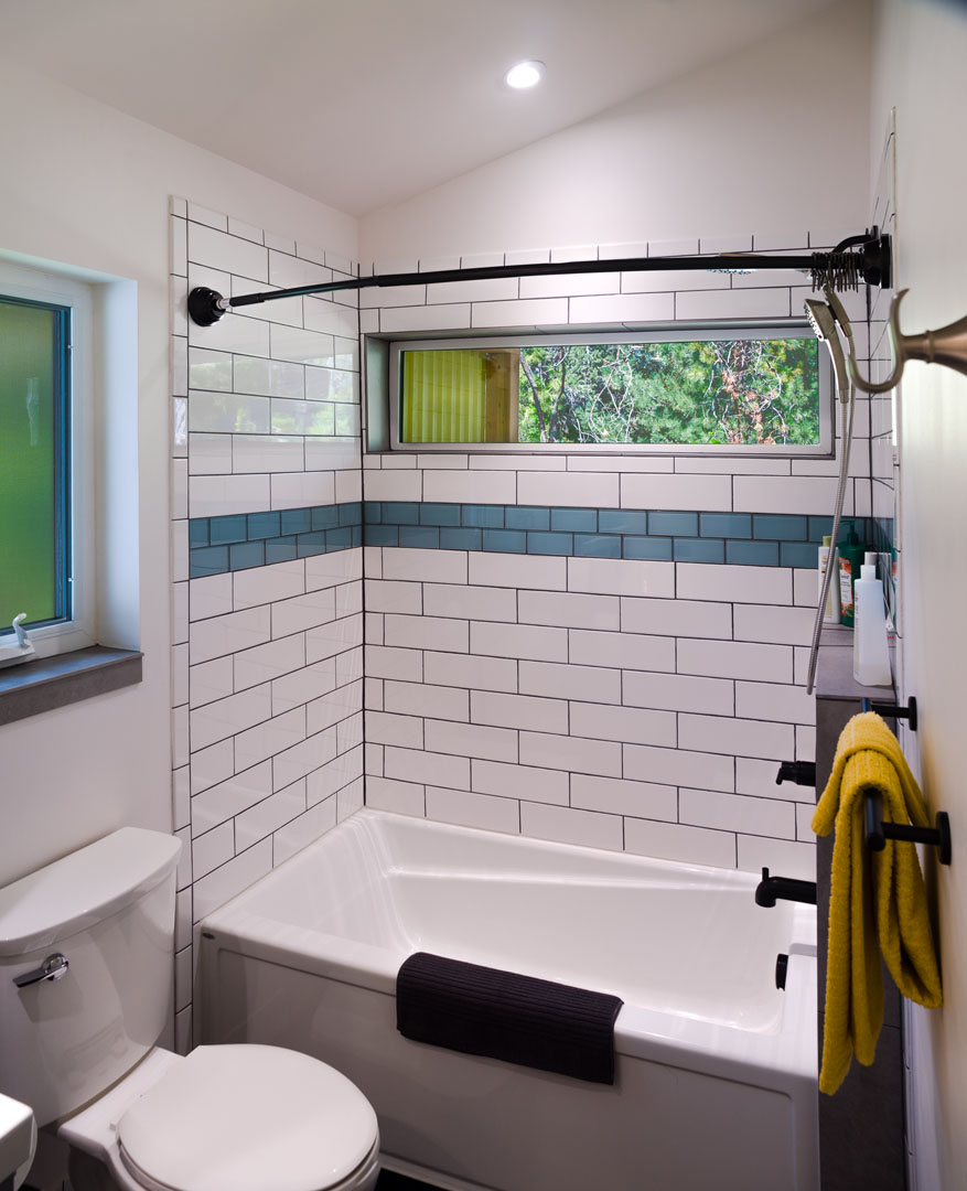 Interior of energy efficient home design and remodel by Full Circle Design