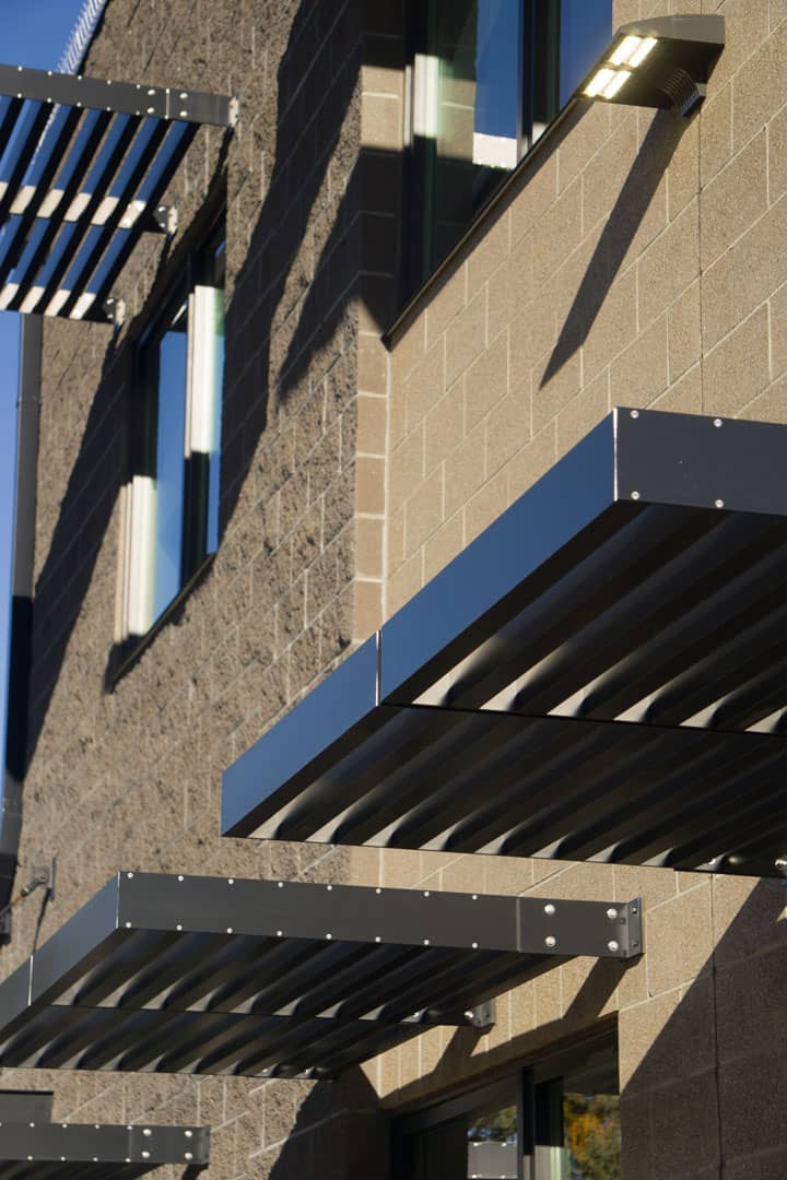 Exterior of commercial medical office building