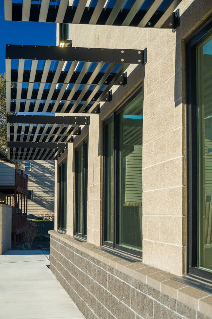 Exterior of commercial medical office building