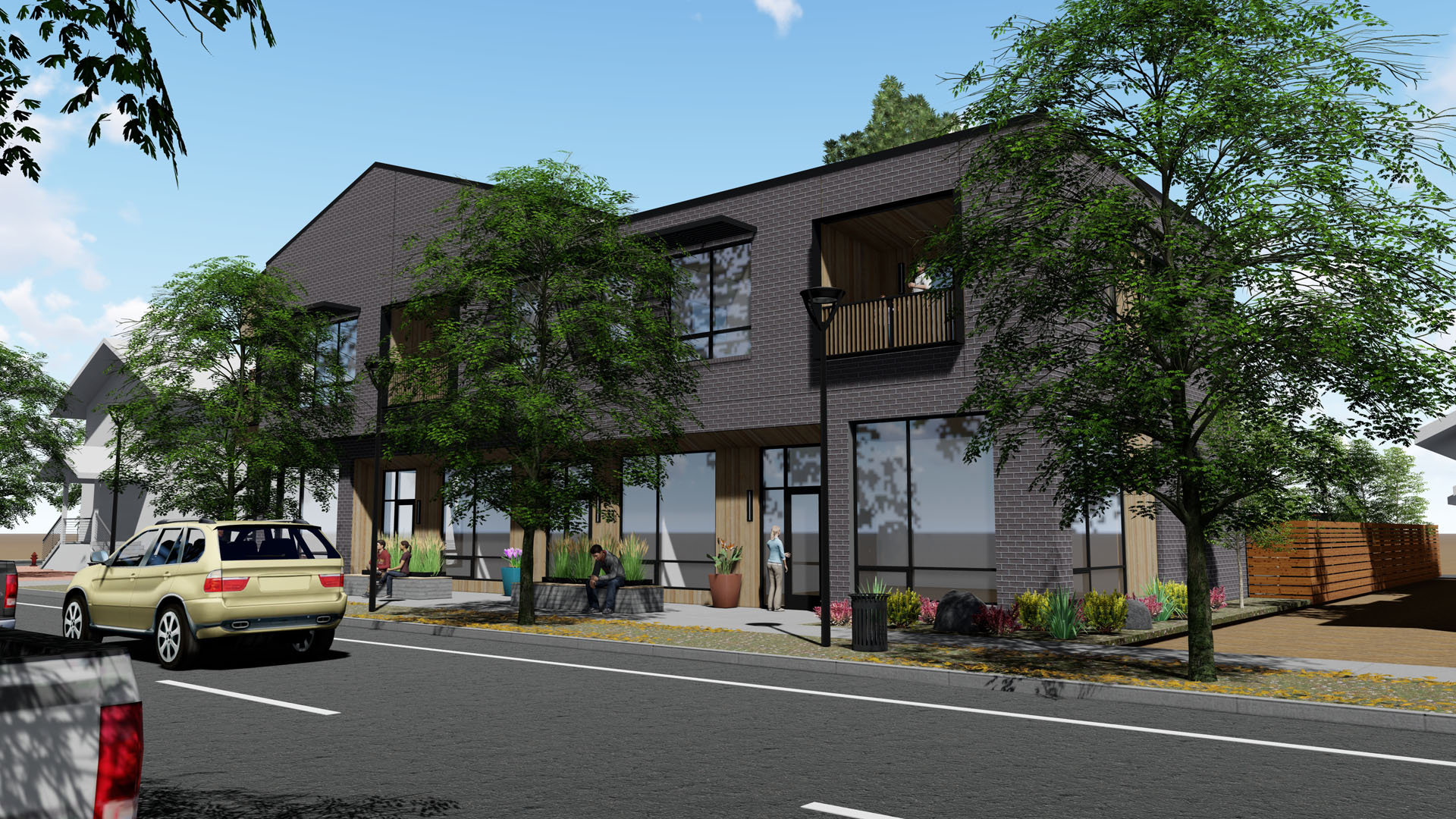 BIM/VDC of commercial building in downtown Bend, Oregon by Full Circle Design