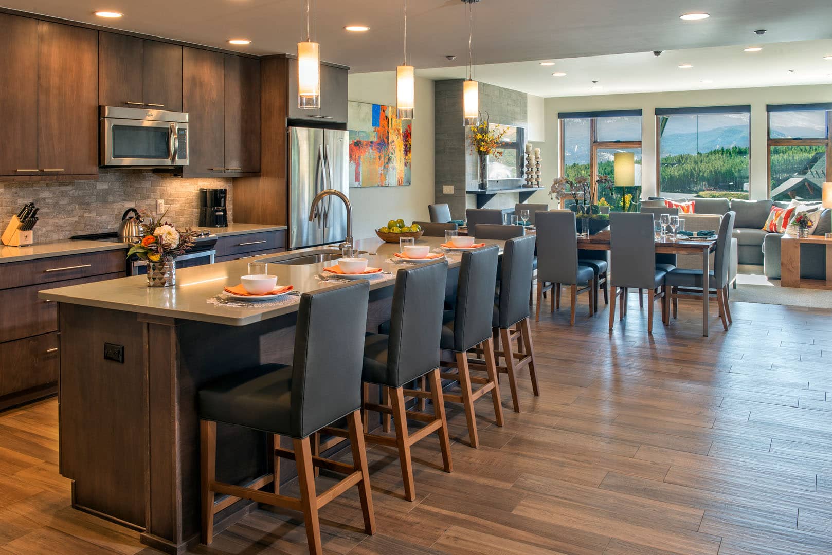 Interior of Grand Colorado on Peak 8 - Luxury commercial design and build