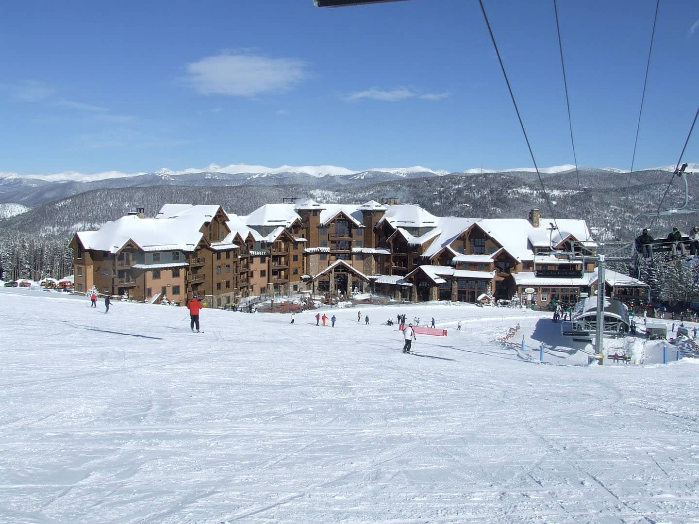 Exterior of luxury commercial building