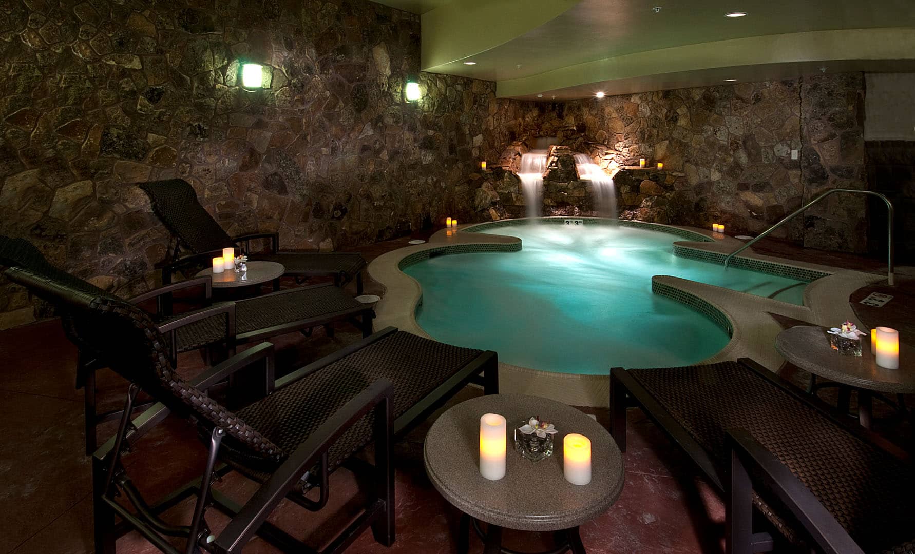 Interior of luxury commercial building