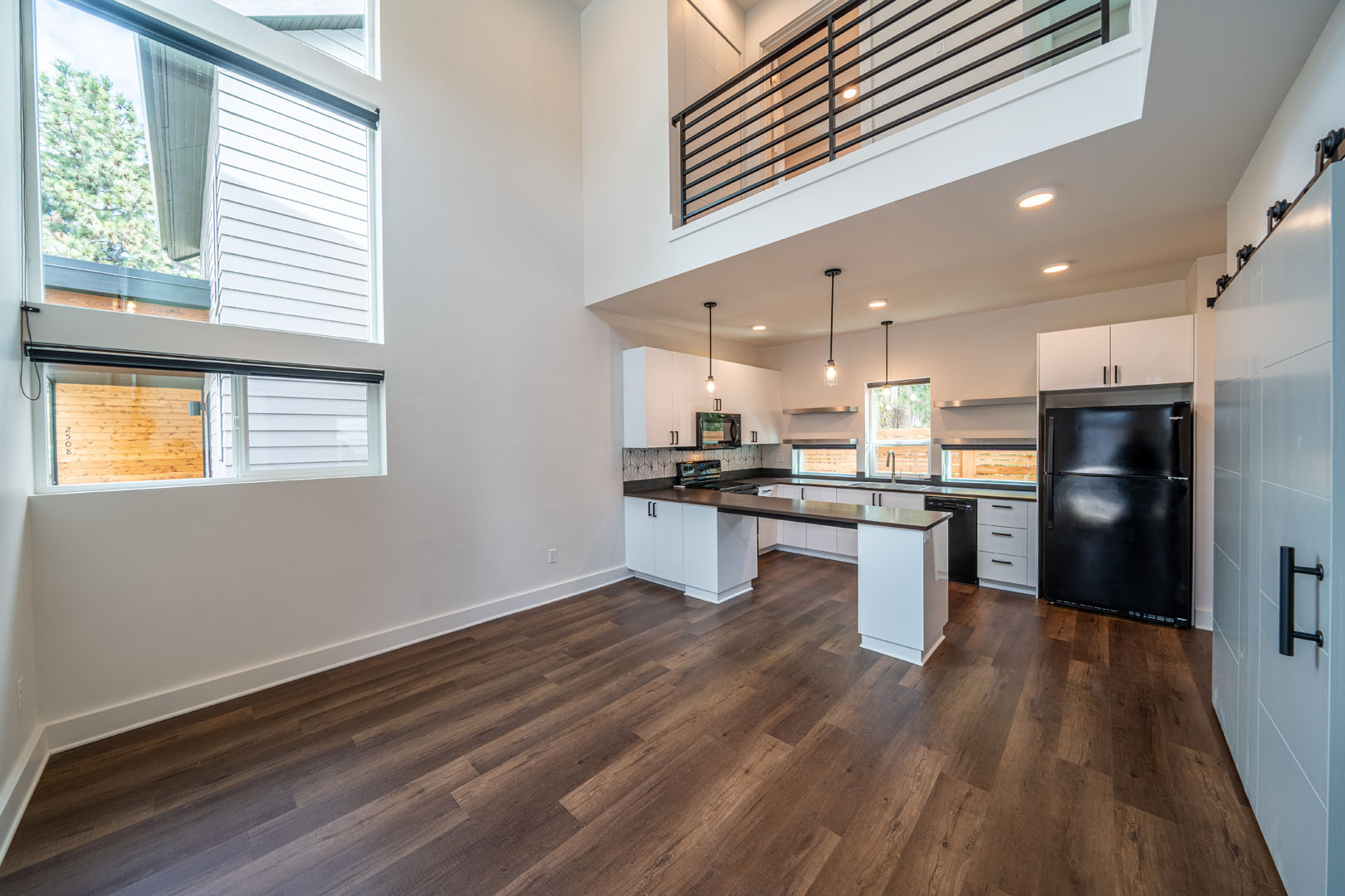 Inside new modern and sustainable home